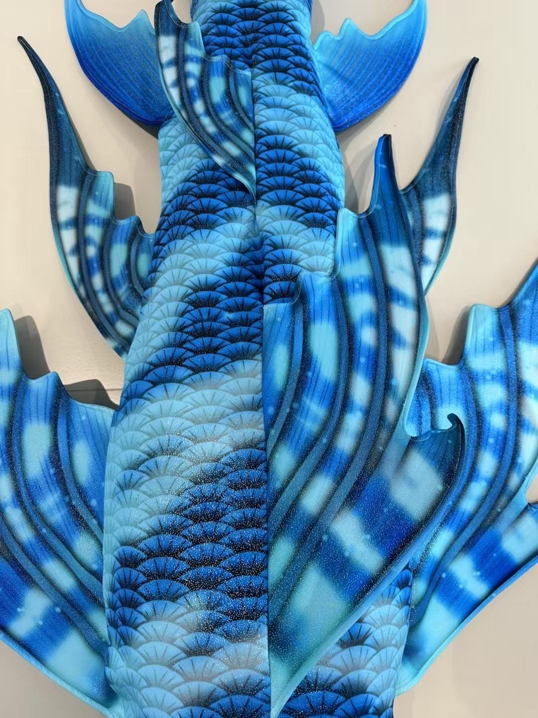 Handmade blue Mermaid Tail  cosplay photography costume, diving costume, gift for her，gift for girlfriend's birthday