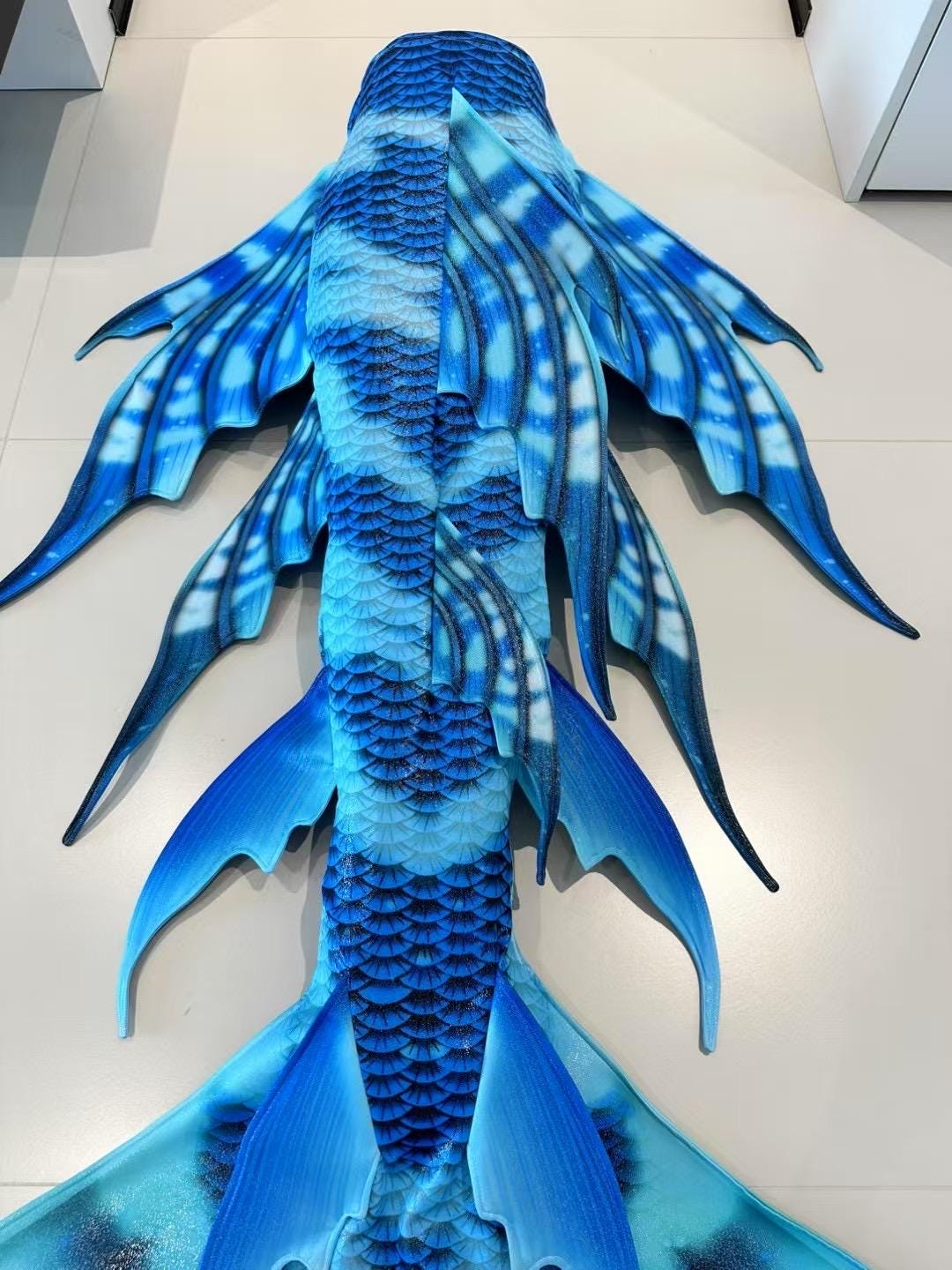Handmade blue Mermaid Tail  cosplay photography costume, diving costume, gift for her，gift for girlfriend's birthday