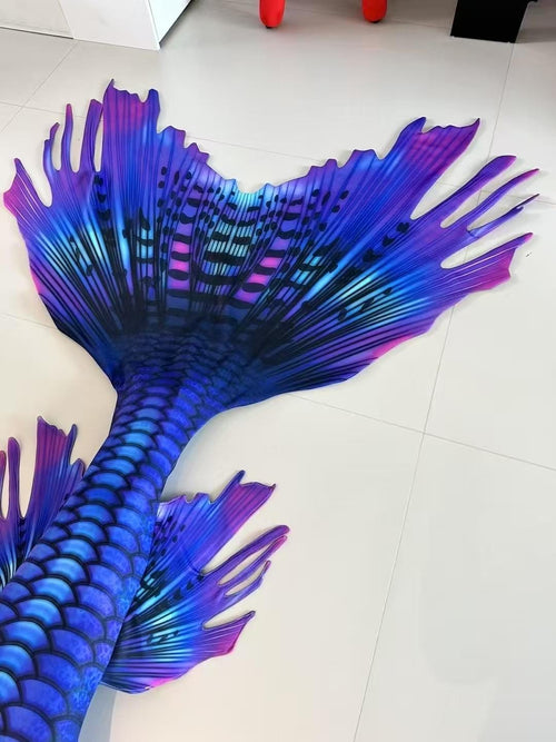 Handmade blue Mermaid Tail  cosplay photography costume, diving costume, gift for her，gift for girlfriend's birthday